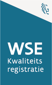 WSE Kwaliteitsregistratie badge - Brussels College (Scholaria BV) is quality-registered with Flemish Werk en Sociale Economie